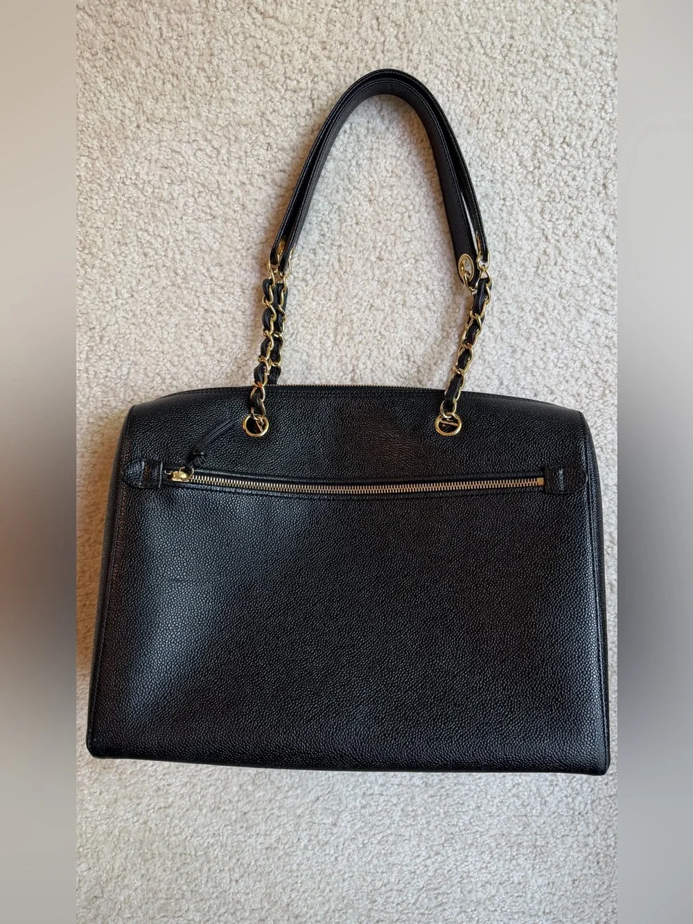Vintage Chanel Black Bag